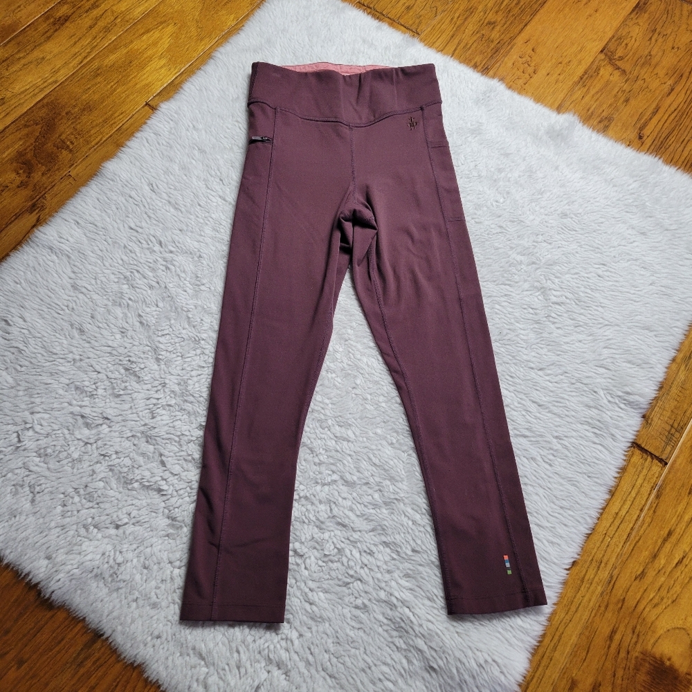 Smartwool Merino Sport 7/8 Leggings Women's XS Maroon